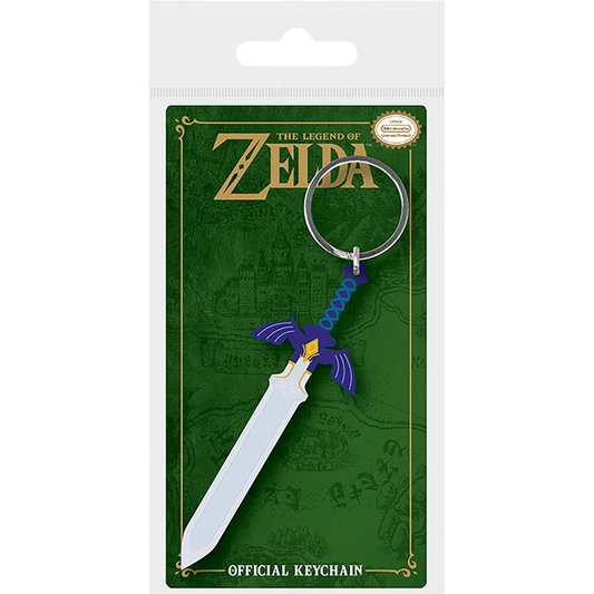 THE LEGEND OF ZELDA (MASTER SWORD) PVC KEYCHAIN