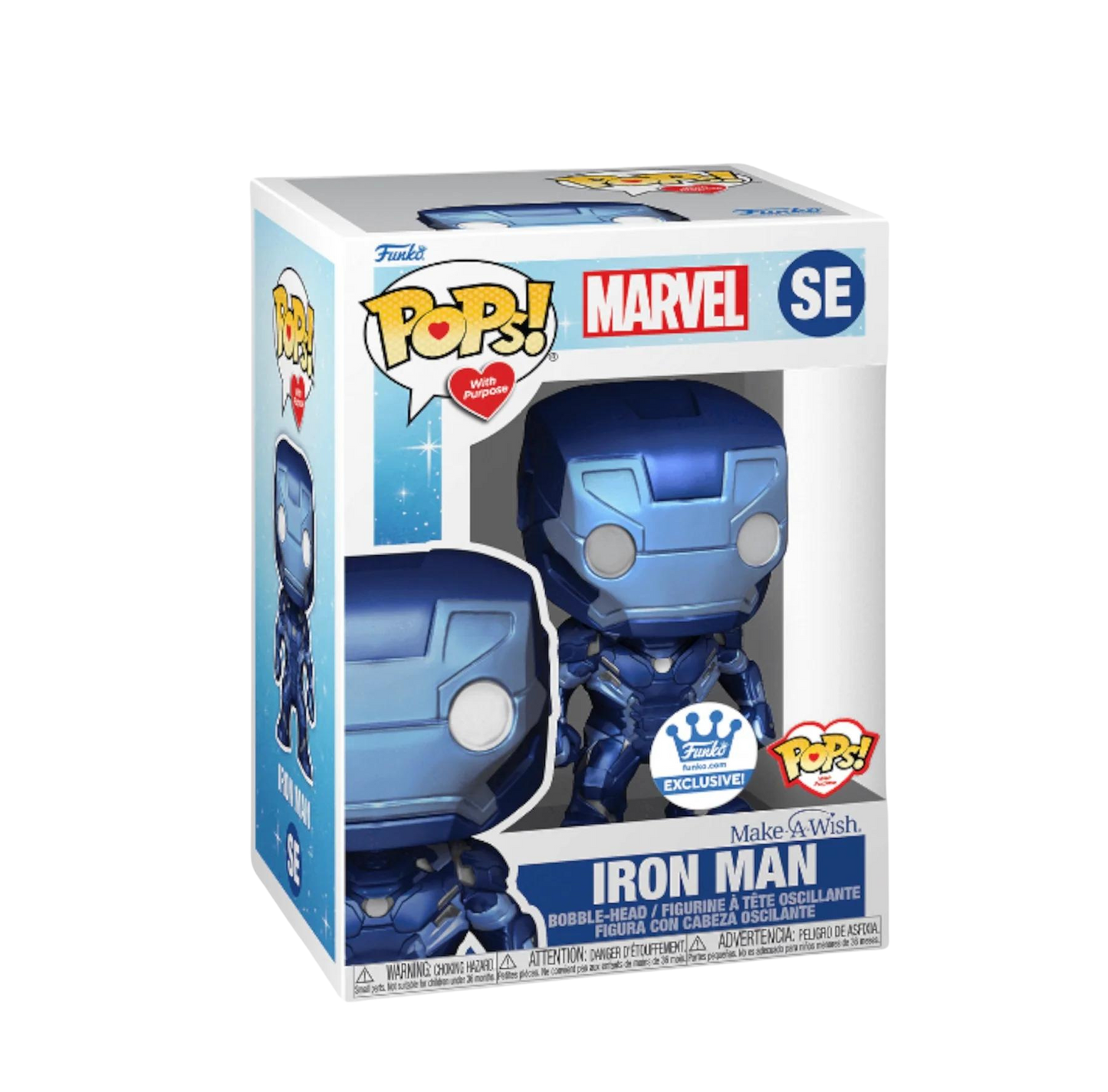 Iron Man #SE Funko Pop! Marvel - Funko Exclusive - Make A Wish