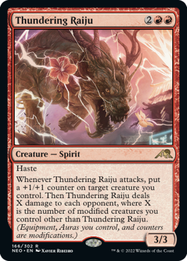 Thundering Raiju - Kamigawa Neon Dynasty (NEO)