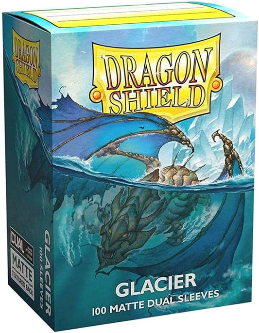 Dragon Shield - Dual Matte Standard Size Sleeves 100pk - Glacier