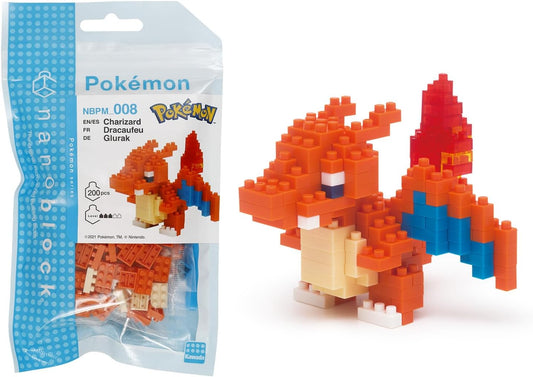 Nanoblock Pokemon Character Pack - Charizard