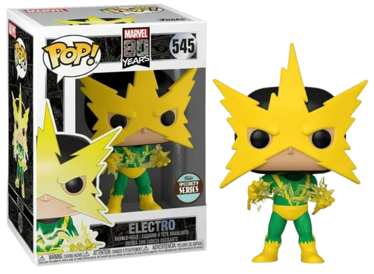 Funko Pop! Marvel 80 Years Electro Specialty Series Limited Edition Exclusive (545)