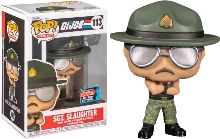 G.I. Joe - Sgt. Slaughter - figurine POP 113 POP!