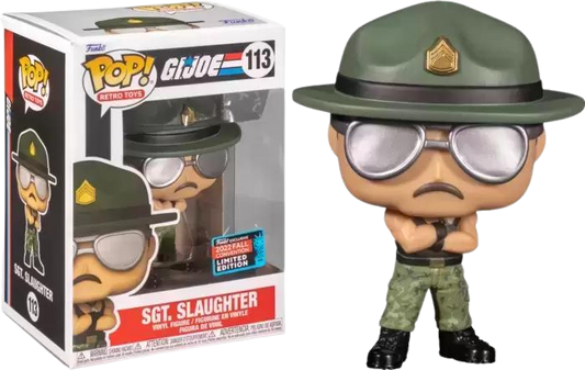 G.I. Joe - Sgt. Slaughter - figurine POP 113 POP!