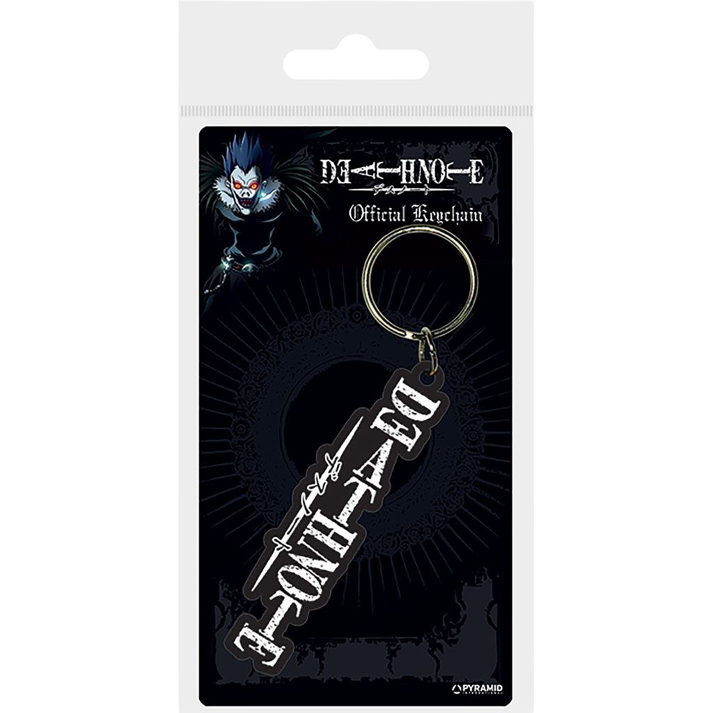 DEATH NOTE (LOGO) PVC KEYCHAIN