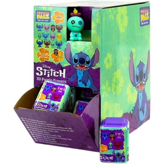 Stitch Puzzle Palz 3D Eraser Blind Bags