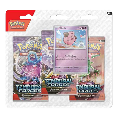 Pokémon TCG: Scarlet & Violet 5 - Temporal Forces - 3-Pack