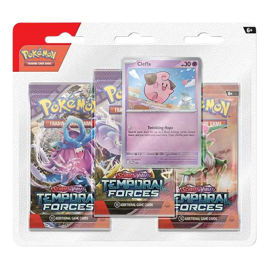 Pokémon TCG: Scarlet & Violet 5 - Temporal Forces - 3-Pack