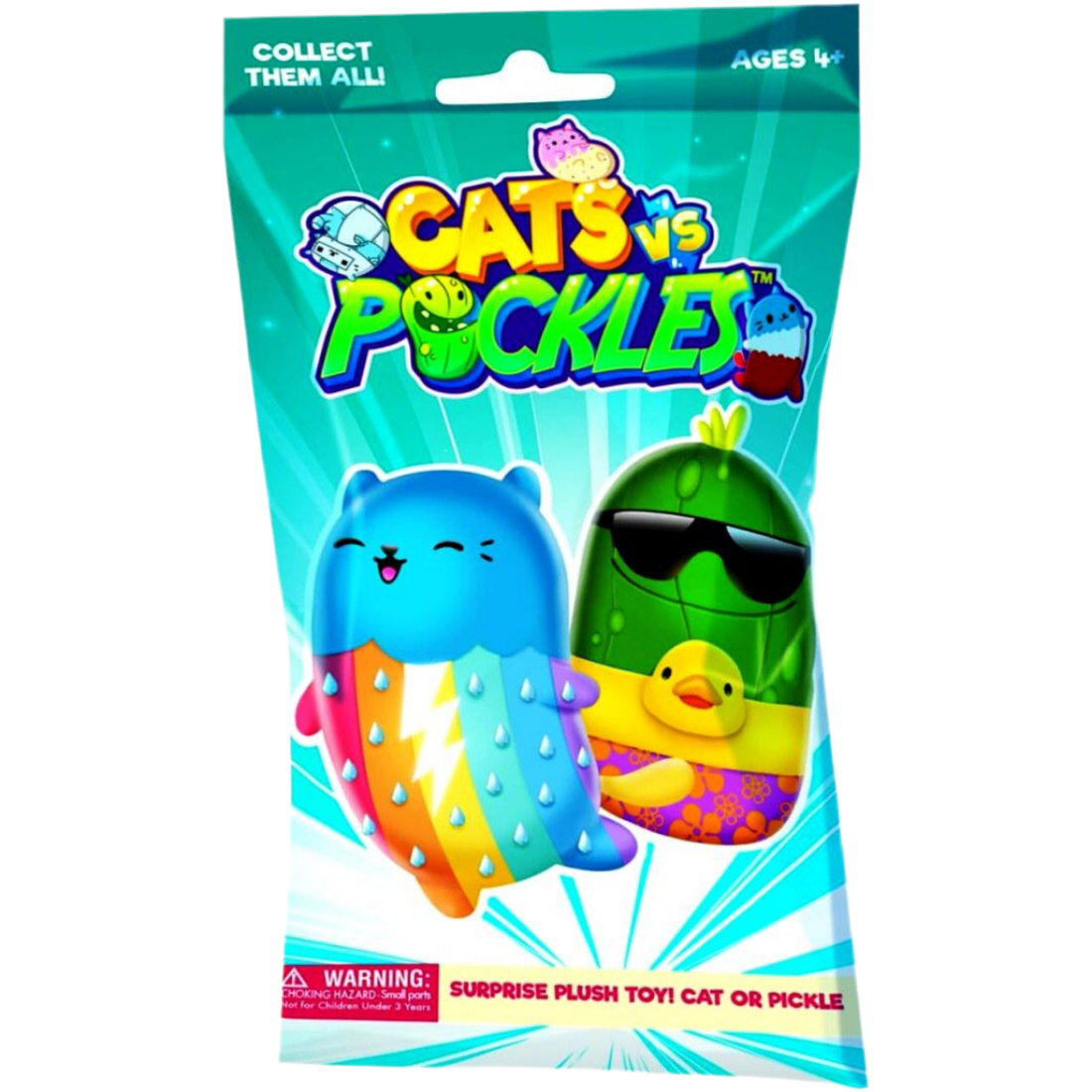 Cats vs Pickles Mystery Plush