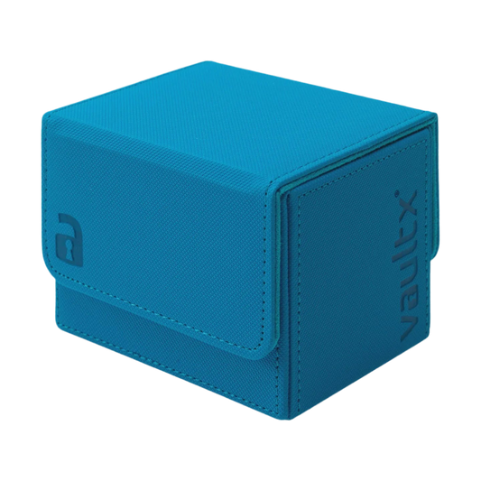 Vault X: Exo-Tec® SIDELOADING DECK BOX 100+ Neon Blue