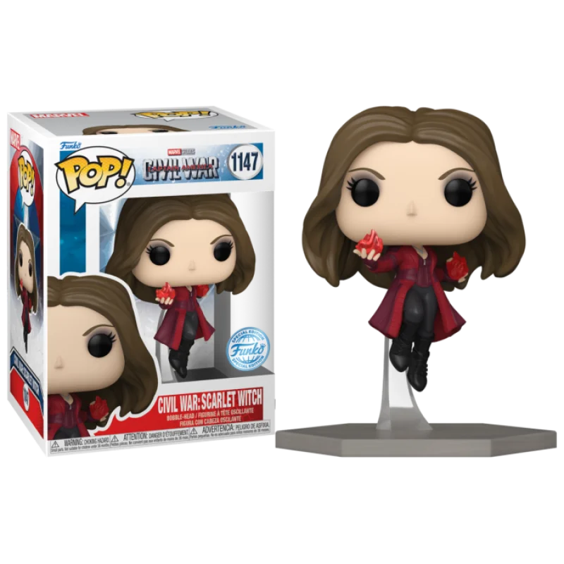 Captain America: Civil War - Scarlet Witch Build-A-Scene Pop! Vinyl Figure
