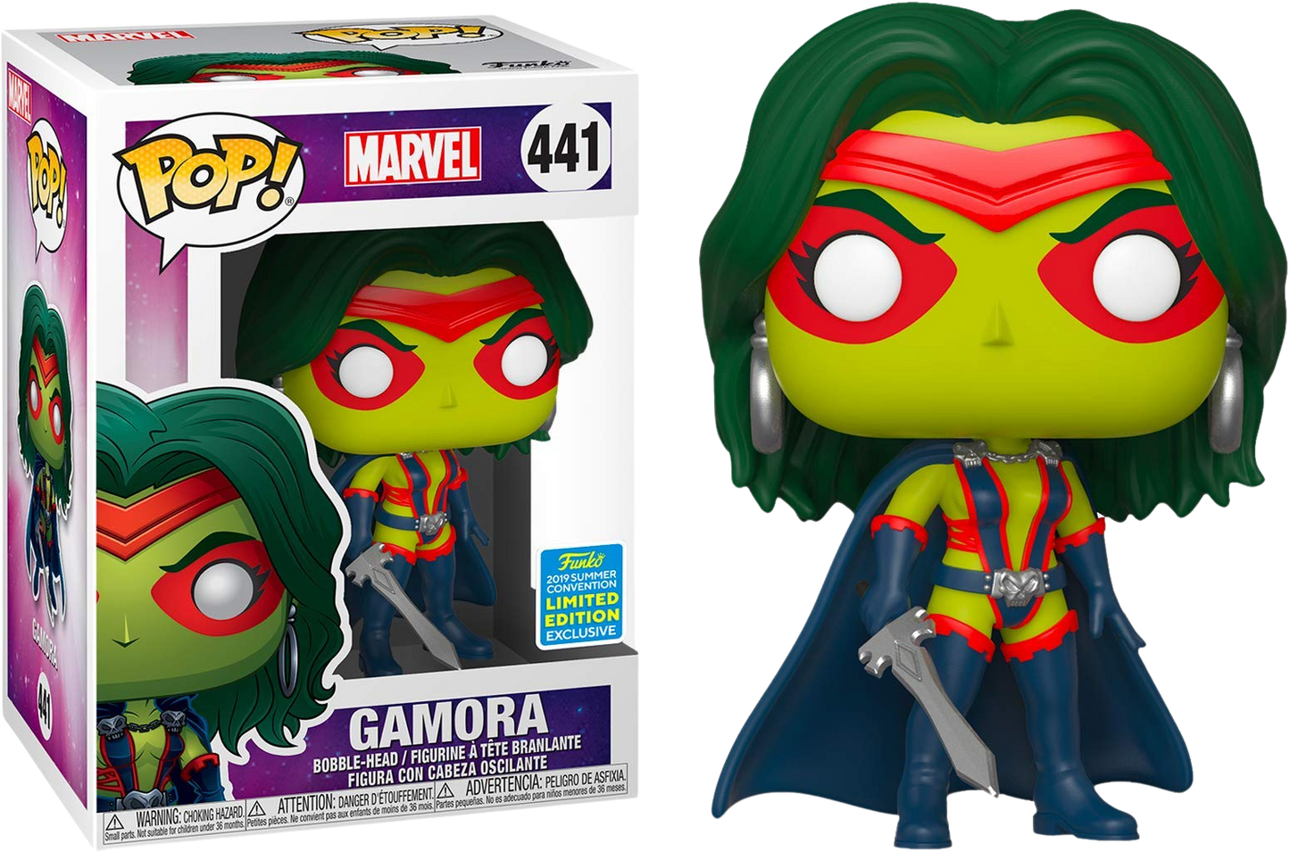Funko Pop! Marvel Gamora 2019 Summer Convention Limited Edition Exclusive (441)