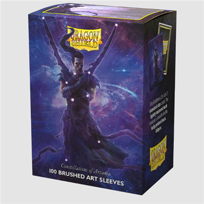 DRAGON SHIELD STANDARD SIZE BRUSHED ART SLEEVES - CONSTELLATIONS: ALARIC (100 SLEEVES)