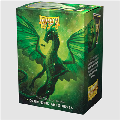 DRAGON SHIELD STANDARD SIZE BRUSHED ART SLEEVES - CONSTELLATIONS: RAYALDA (100 SLEEVES)