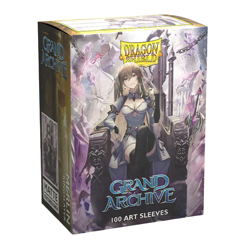 Dragon Shield - Matte Standard Size Sleeves 100pk - Grand Archive Merlin the Kingslayer