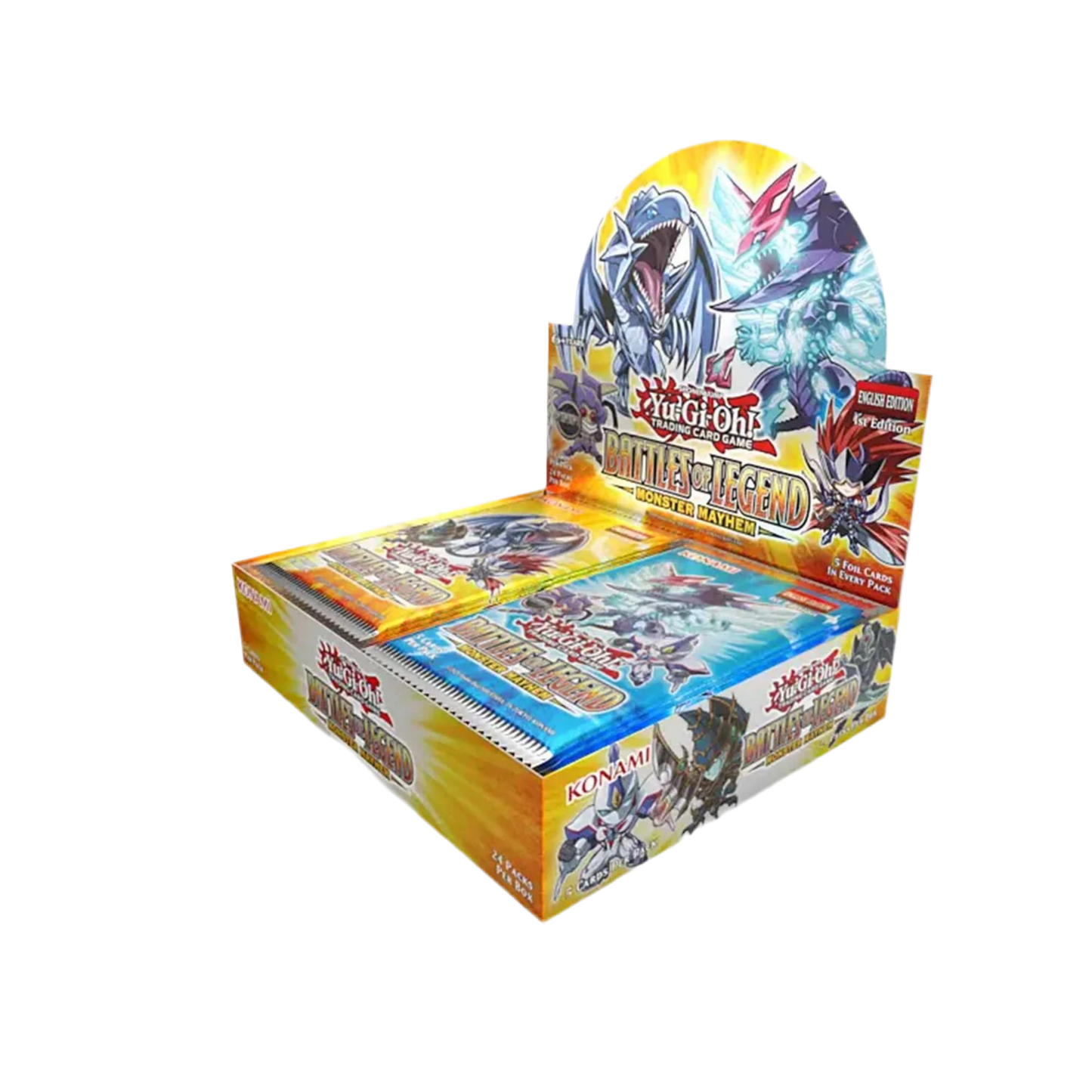 Yu-Gi-Oh! TCG: Battles of Legend: Monster Mayhem Booster Box