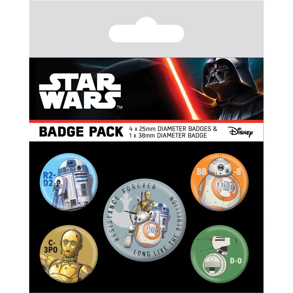 STAR WARS BADGE PACK