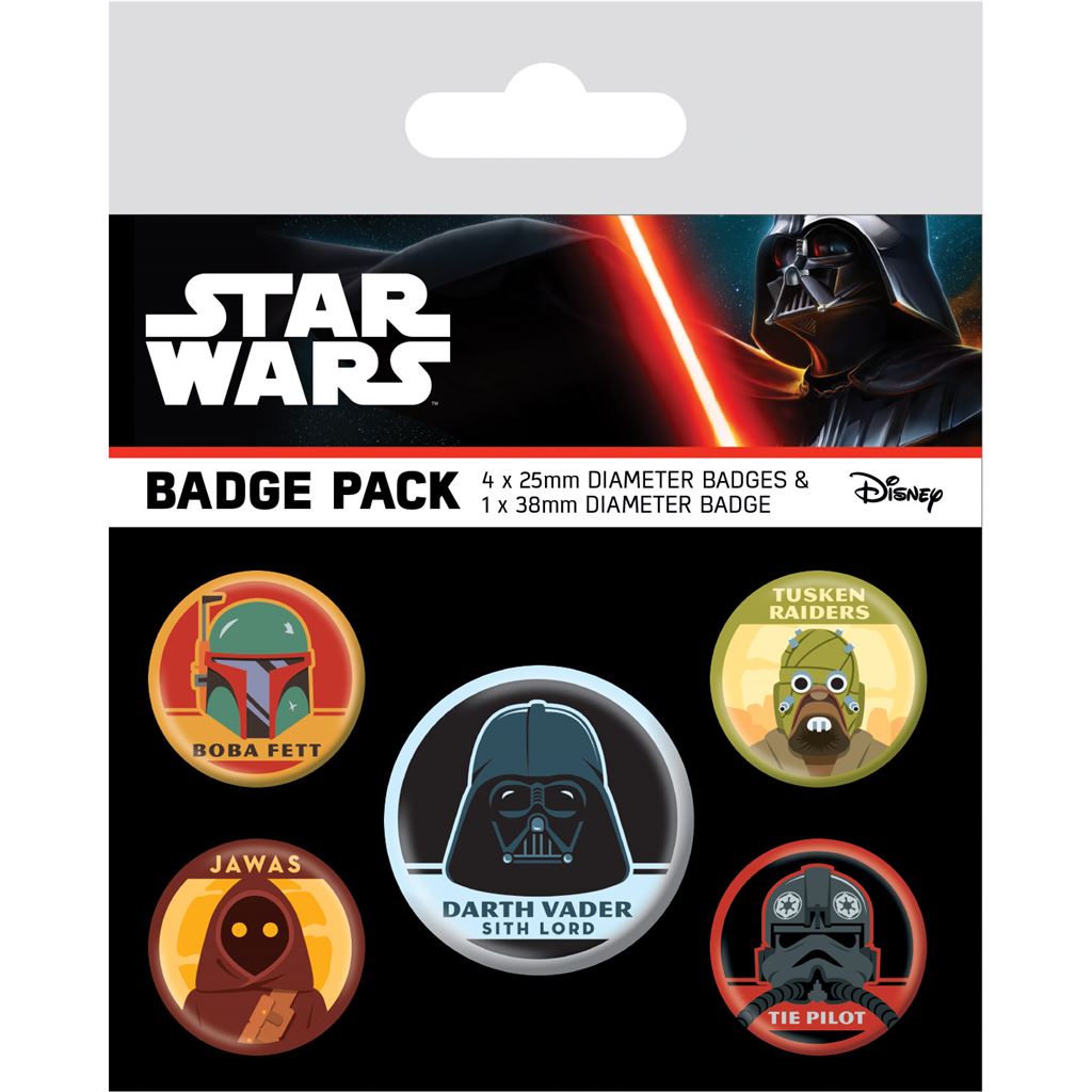 STAR WARS (ROAD TRIP) BADGE PACK