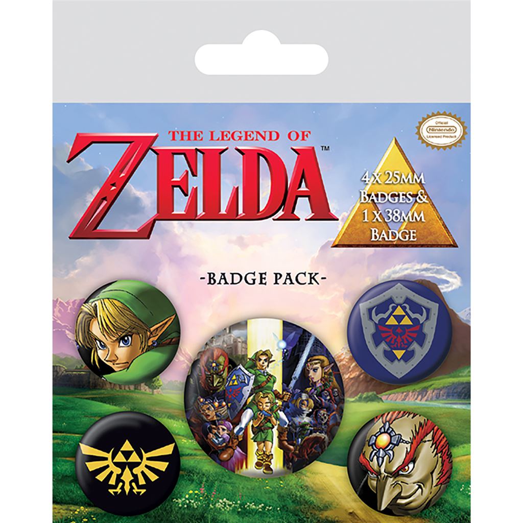 LEGEND OF ZELDA BADGE PACK