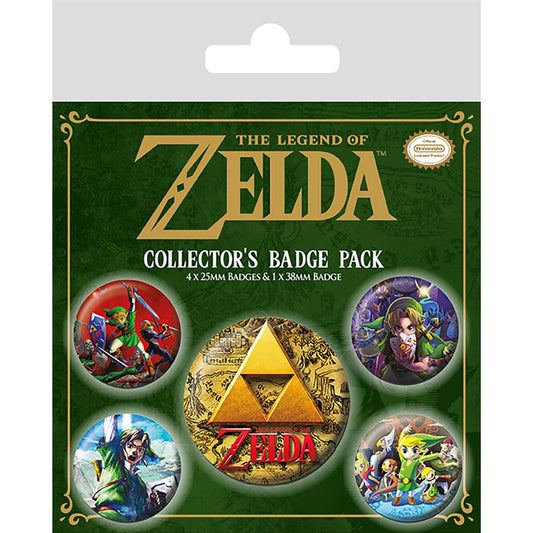 THE LEGEND OF ZELDA (CLASSICS) BADGE PACK