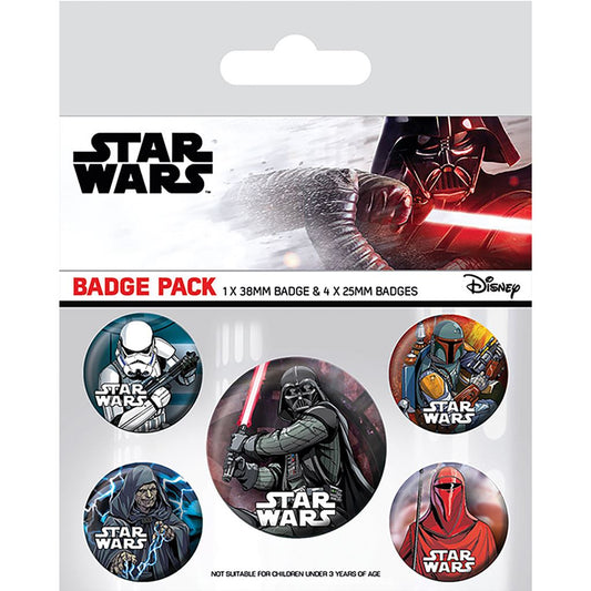 STAR WARS BADGE PACK