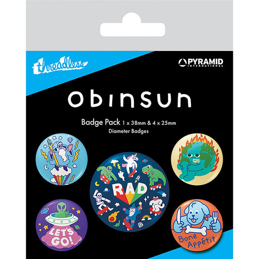 OBINSUN BADGE PACKS