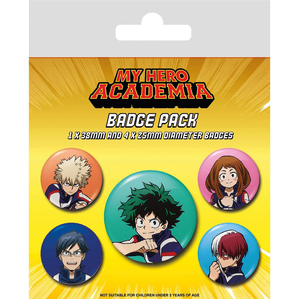 MY HERO ACADEMIA (TEAM) BADGE PACK