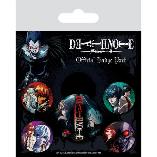 DEATH NOTE (CONNECTIONS OF FATE) BADGE PACK