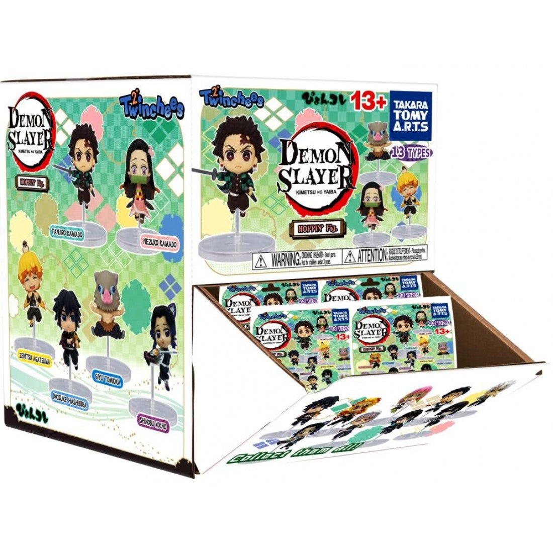 Twinchees Demon Slayer Hoppin' Figures