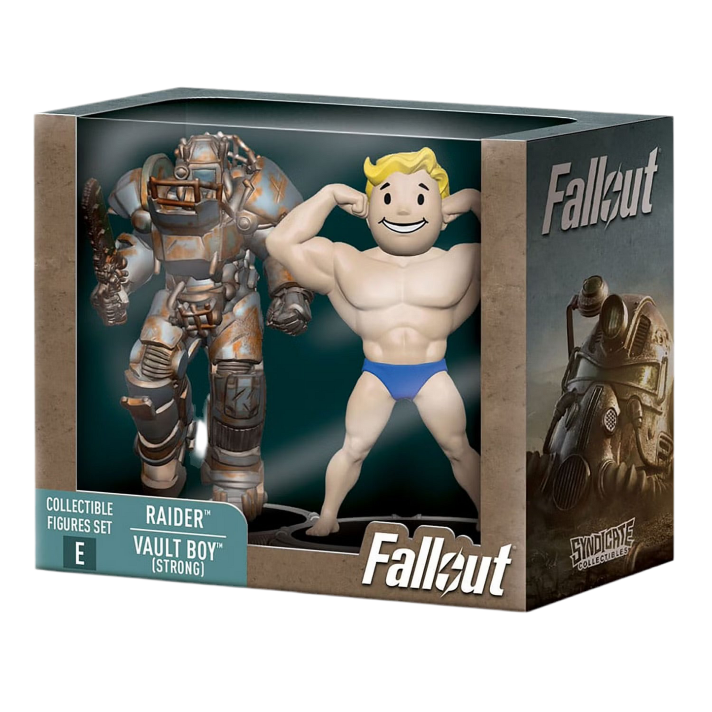 Fallout: Raider & Vault Boy (Strong) - Collectible Figures Set