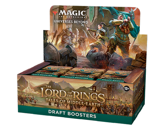 Magic The Gathering Lord of the Rings: Tales of Middle Earth Draft Booster Box
