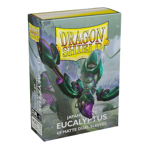 Dragon Shield Dual Matte Japanese Size Sleeves 60pk - Eucalyptus Lehel