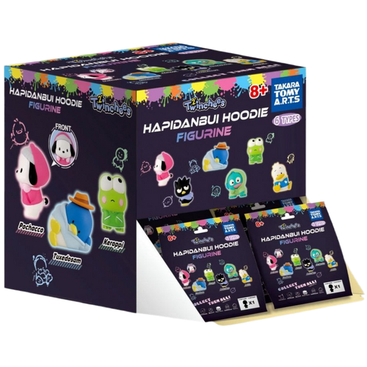 Twinchees Sanrio Hapidanbui Hoodie Figures