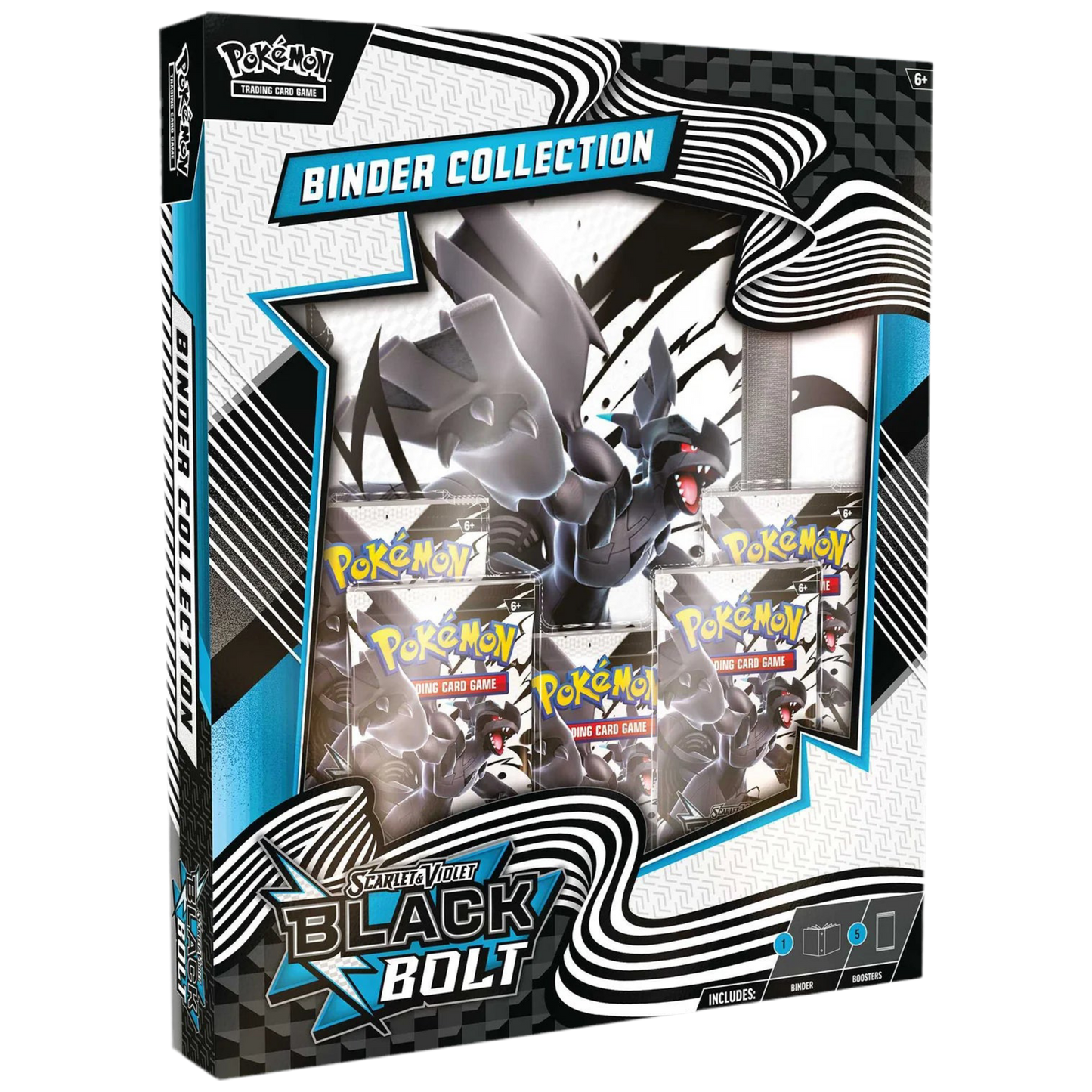 Pokémon TCG: Scarlet & Violet 10.5 - Black Bolt - Binder Collection Zekrom