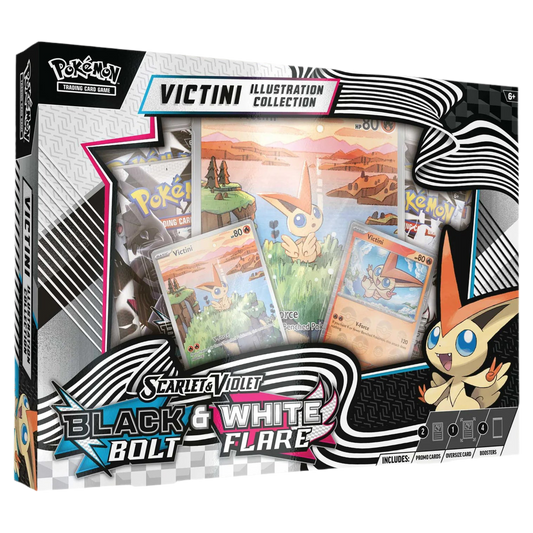 Pokémon TCG: Scarlet & Violet 10.5 - Black Bolt & White Flare Unova Victini Illustration Collection