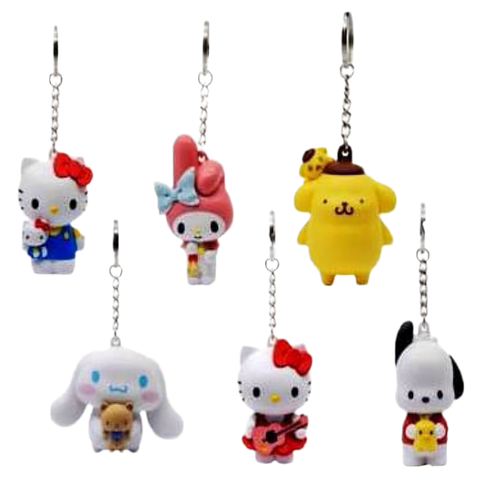 Hello Kitty and Friends Pocket Hero Series Keychains