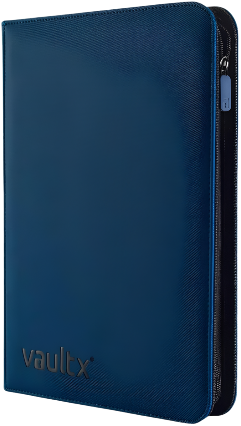 9-Pocket Exo-Tec® Zip Binder Royal Blue