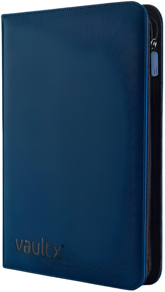 9-Pocket Exo-Tec® Zip Binder Royal Blue