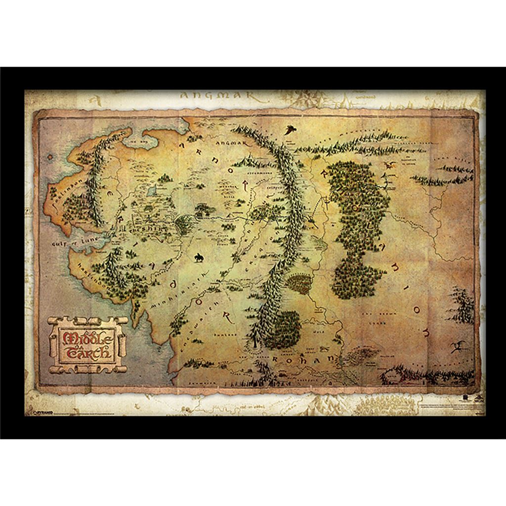 THE HOBBIT - JOURNEY MAP