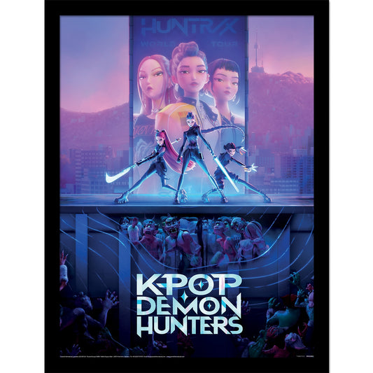 K-POP DEMON HUNTERS (KEY ART) COLLECTOR PRINT