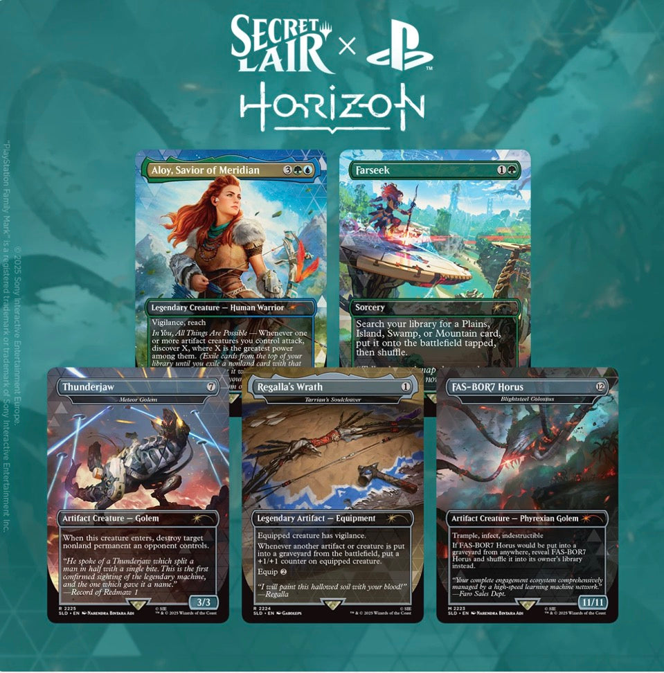 Magic The Gathering: Sectret Lair x Horizon: Into The Forbidden West - Non Foil