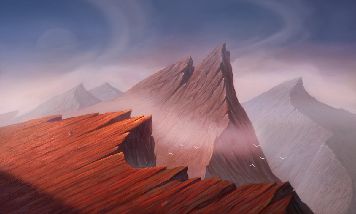 Kraken Wargames TCG: Mountains Playmat