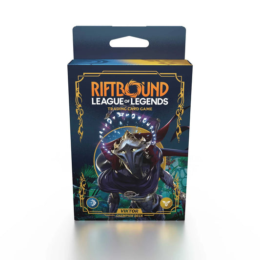 Riftbound: League of Legends Trading Card Game - Set 1 -Origins Champion Deck - Viktor