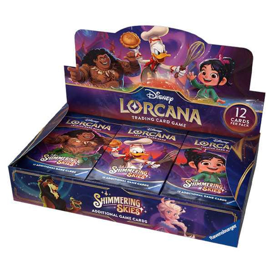 Disney Lorcana Trading Card Game - Shimmering Skies Booster Box
