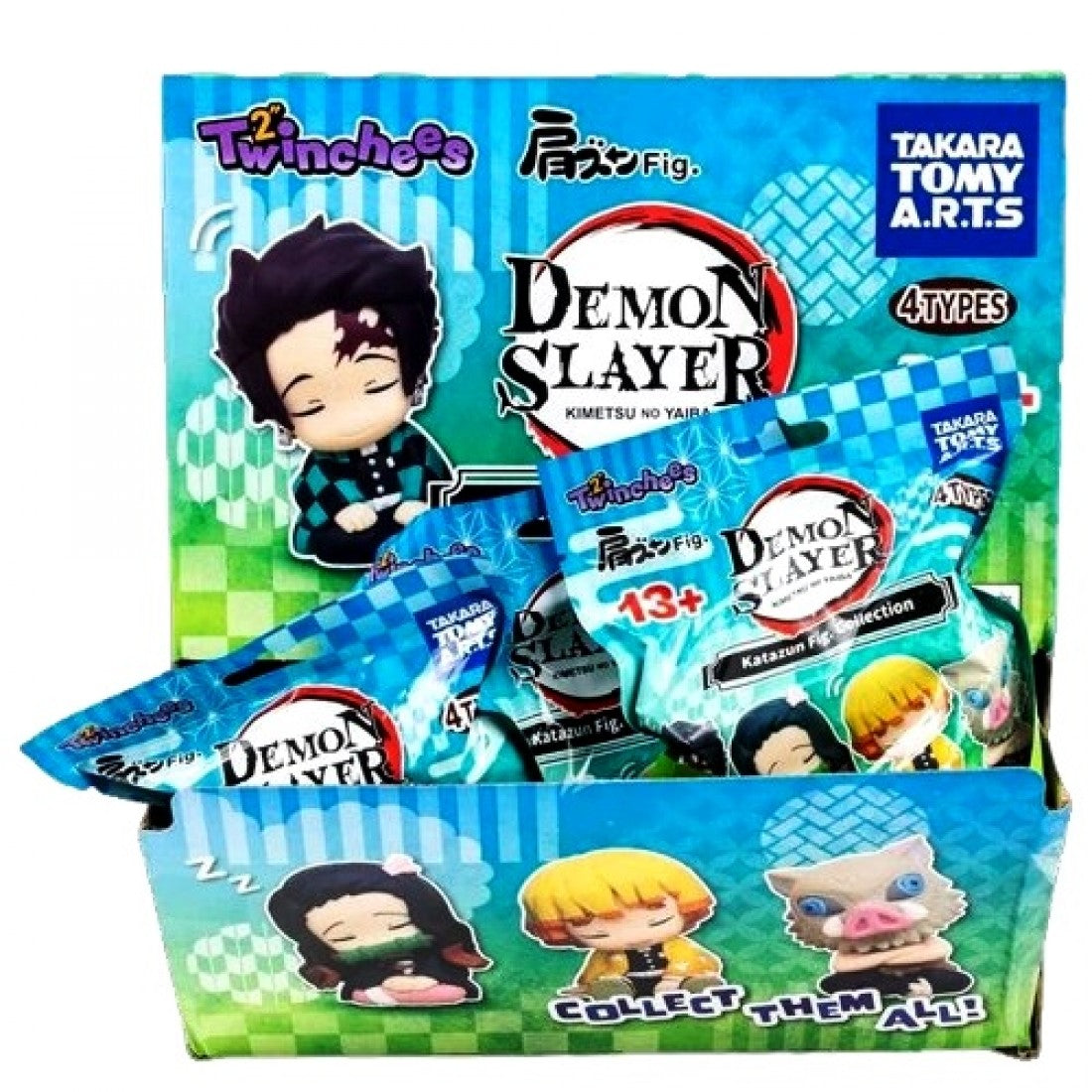 Twinchees Demon Slayer Lil' Sleeper Figures