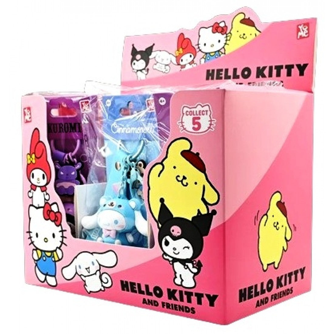 Hello Kitty and Friends Animal Series Keychains with Hand Strap