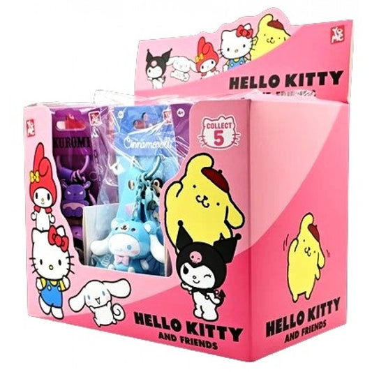 Hello Kitty and Friends Animal Series Keychains with Hand Strap