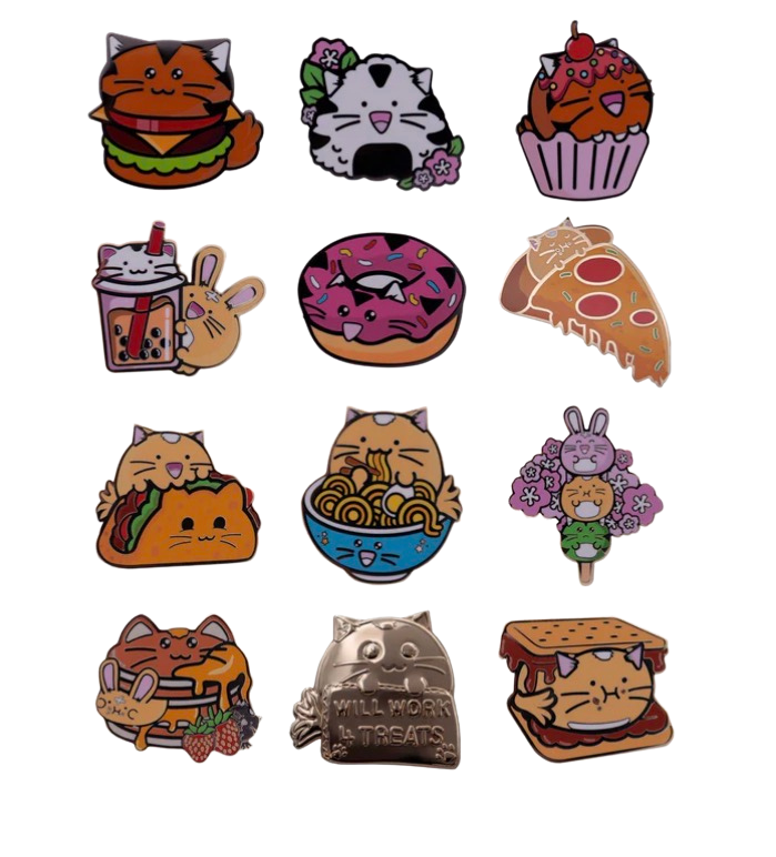Fuzzballs Mystery Pin Badge