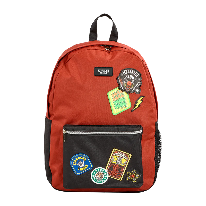 Stranger Things Backpack with Patches