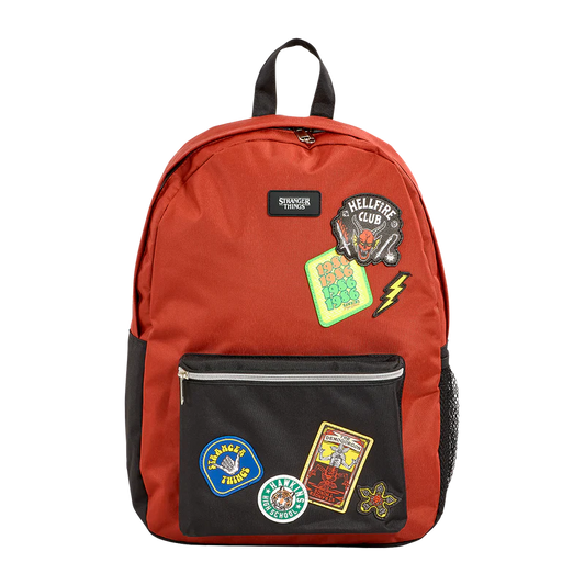 Stranger Things Backpack with Patches